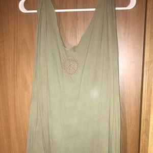 Green Peace Sign Dress